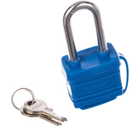 Навесной всепогодный замок 40 мм ЗУБР ЭКСПЕРТ 37212-40