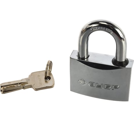 Навесной замок 60 мм ЗУБР ЭКСПЕРТ 37227-60