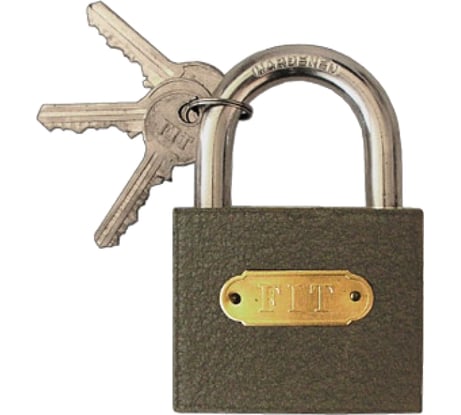 Навесной железный замок 75 мм FIT 67175