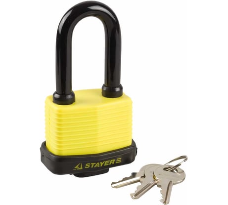 Навесной всепогодный замок 60 мм STAYER MASTER 37141-50
