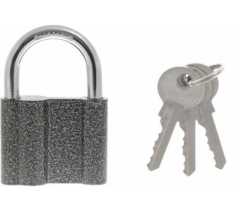 Навесной замок 70 мм СИБРТЕХ ЗН2-М1 91612