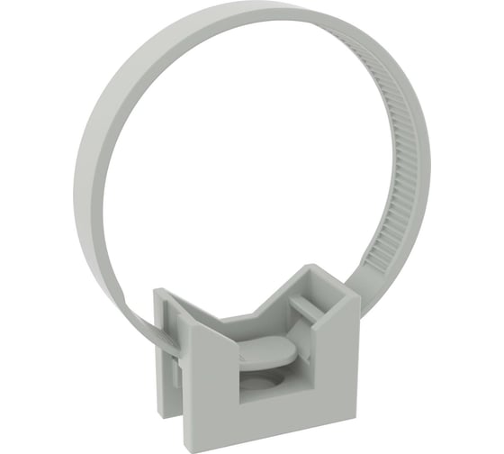 Держатель с хомутиком DKC, d25 - 63мм 100шт. 51263DIY