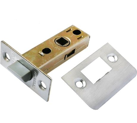 Межкомнатная защелка с пластиковым язычком MORELLI LP6-45 SN цвет - никель 9010490