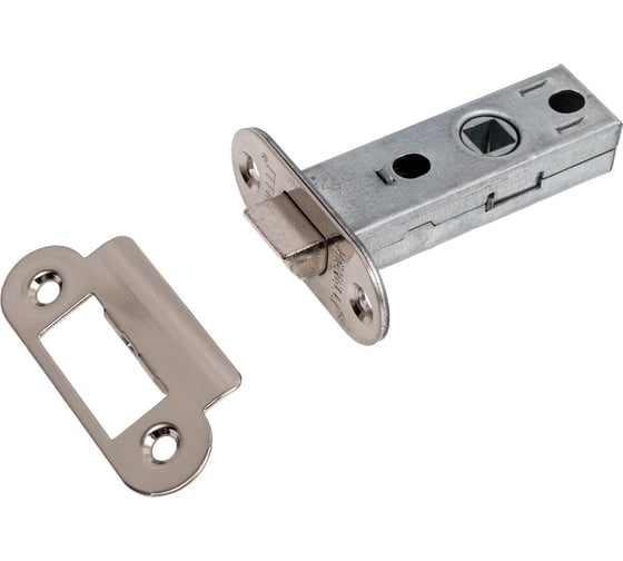 Межкомнатная скругленная защелка MORELLI OL6-45 SN цвет - никель 9010450 1