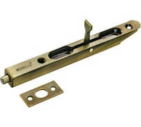 Торцевой скругленный шпингалет MORELLI OL160 AB цвет - античная бронза 9010641