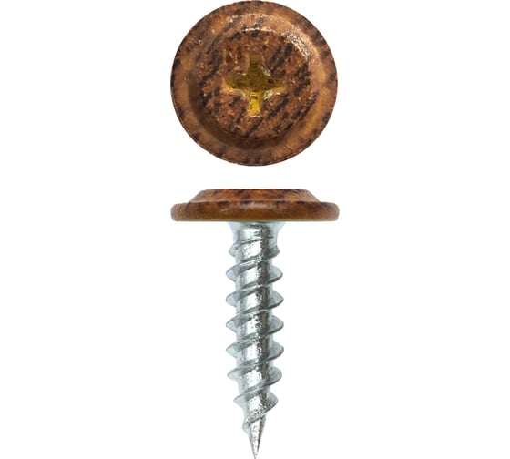 Саморез Daxmer пш м 4,2x16 500 шт., темный дуб 346358