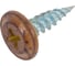 Саморез Daxmer пш м 4,2x16 500 шт., темный дуб 346358 2