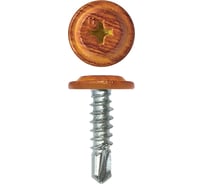 Саморез Daxmer пшс м 4,2x16 500 шт., орех 346322