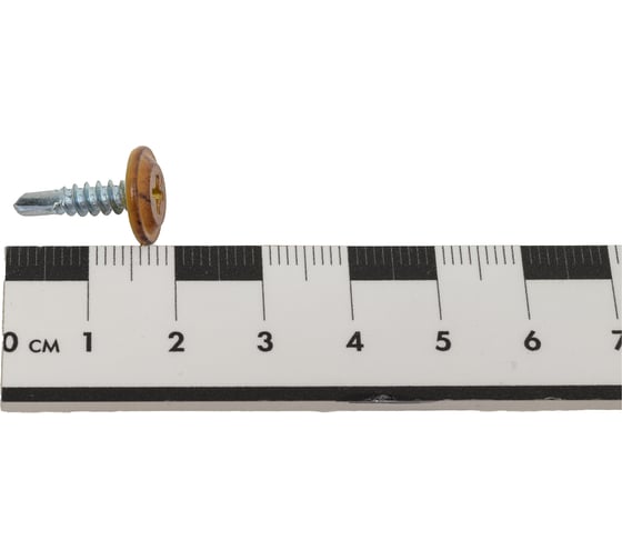 Саморез Daxmer пшс м 4,2x16 500 шт., темный дуб 346324