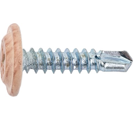 Саморез с прессшайбой Daxmer ПШС 4,2x19 сверло, 500 шт., сосна 00000346320