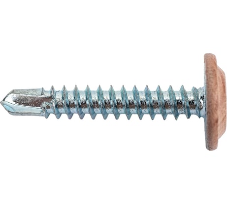 Саморез с прессшайбой Daxmer ПШС 4,2x25 500 шт., сверло, сосна 00000346315