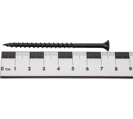 Саморез ГКЛ по дереву Daxmer усиленный 4,2x75, 100 шт. 00-00453709
