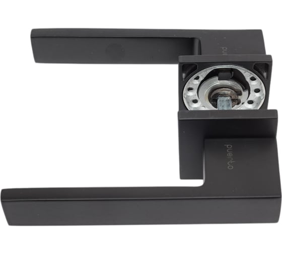 Дверная ручка PUERTO Бискотти, серия SLIM, черный INAL 540-03 slim B