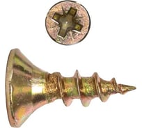 Саморез КРЕП-КОМП желтый цинк, POZY 4х12, 30000 шт. жд412