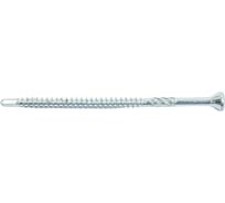 Саморезы со сверлом для паркета КРЕП-КОМП CFB 3,2х60 мм, 200 шт., белый цинк спп3260б