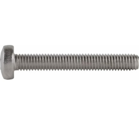 Винт КРЕП-КОМП полуцилиндрическая головка, нержавейка А2, DIN 7985, 6х90 200 шт. вцн690