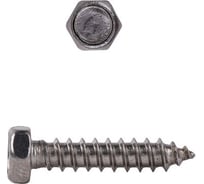 Саморез с шестигранной головой КРЕП-КОМП DIN 7976, неравейка А2, 5,5х19, 500 шт. шшн5519