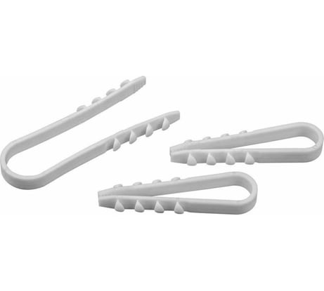 Дюбель-хомут Navigator 93 750 ncu-f-5-10-45-100-wh, 100 шт. 93750