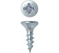 Универсальный саморез Rizzel Pz 3,0x12 белый цинк 55000 шт 00-00464185