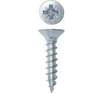 Универсальный саморез Rizzel Pz 4,0x20 белый цинк 15000 шт 00-00464395