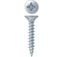 Универсальный саморез Rizzel Pz 5,0x35 белый цинк 6000 шт 00-00464129