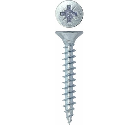 Универсальный саморез Rizzel Pz 5,0x40 белый цинк 5000 шт 00-00464120