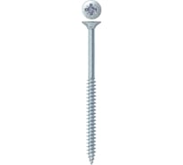 Универсальный саморез Rizzel Pz 6,0x100 белый цинк 1000 шт 00-00464353