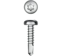 Нержавеющие саморезы KRAFTOOL DS-P с полукруглой головкой, 16x3.9 мм, 1000 шт. 300931-39-016