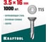 Нержавеющие саморезы KRAFTOOL DS-C с потайной головкой, 16x3.5 мм, 1000 шт. 300932-35-016 2