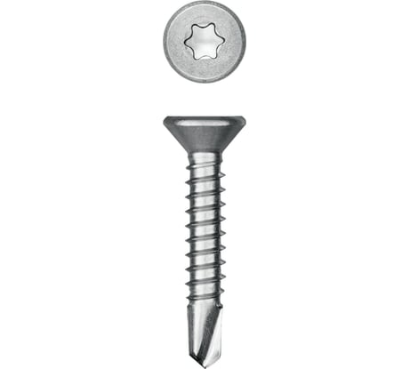 Нержавеющие саморезы KRAFTOOL DS-C с потайной головкой, 25x3.5 мм, 600 шт. 300932-35-025