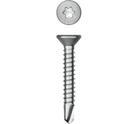 Нержавеющие саморезы KRAFTOOL DS-C с потайной головкой, 32x4.8 мм, 250 шт. 300932-48-032