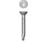Нержавеющие саморезы KRAFTOOL DS-C с потайной головкой, 32x4.8 мм, 250 шт. 300932-48-032 1