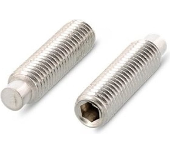 Установочный винт ЦКИ DIN 915, М6x30, 45H, Ц, HEX3, 40 шт. 76470 1