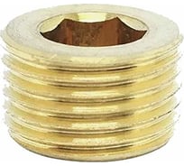 Коническая пробка ЦКИ DIN 906, R 1/2" ЛАТ., 10 шт. 76435