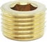 Коническая пробка ЦКИ DIN 906, R 1/2" ЛАТ., 10 шт. 76435 1