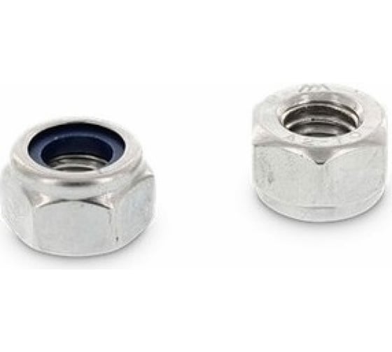 Самоконтрящаяся гайка ЦКИ DIN 982, М10, высокая, 10, Ц, SW17, 200 шт. 35679