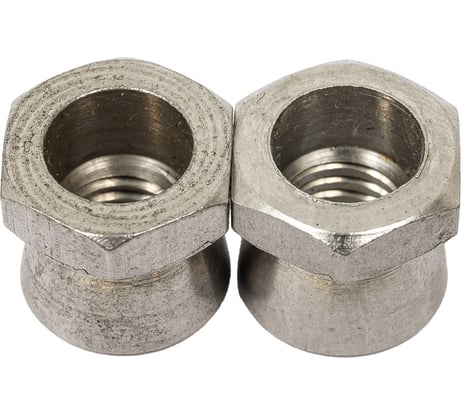 Антивандальная отрывная гайка DINFIX М8 ART9150, А2 (нержавеющая), 2 шт. 00-00002921