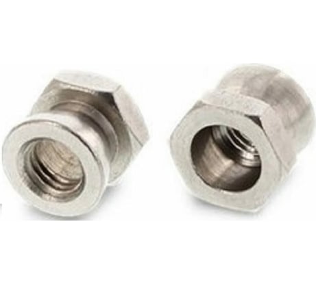 Антивандальная отрывная гайка DINFIX М10 ART9150, А2 (нержавеющая), 10 шт. 00-00002925