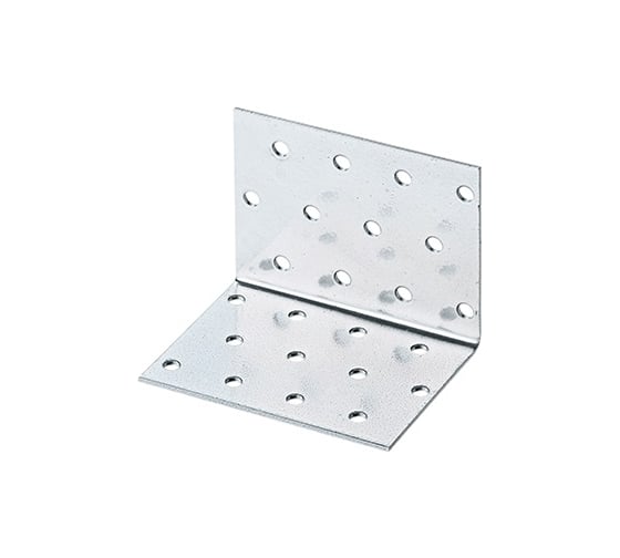 Крепежный равносторонний уголок РК ГРУП 80x60x60х1.8 50шт. РК000002451