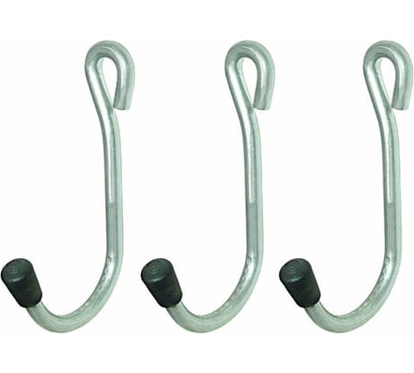 Настенный крючок Lucky Guy "ТИК-ТАК" 79x45 мм, цинк, 3 шт. 803 50 7945 0