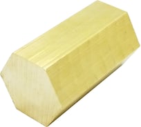 Латунный пруток HG ЛС59-1, шестигранный, S27, длина 50 мм 4960592