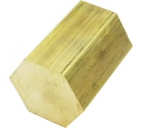 Латунный пруток HG ЛС59-1, шестигранный, S36, длина 50 мм 4960653