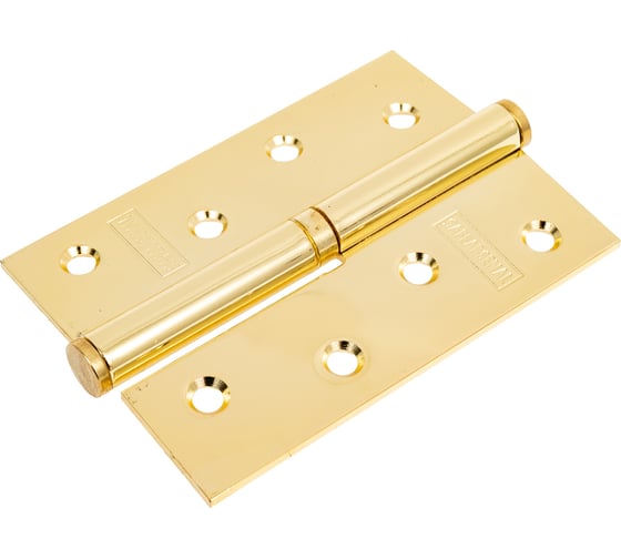 Петля PALIDORE 100х70х2,5 РВ ARSENAL RIGHT, золото блестящее 98760399