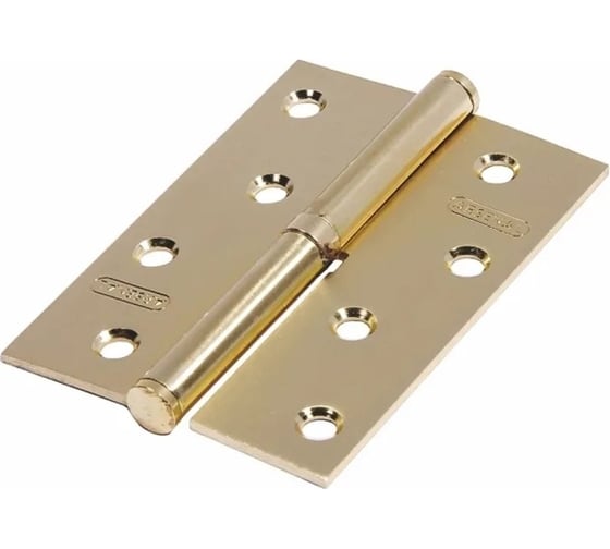 Петля PALIDORE 100х70х2,5 РВ ARSENAL RIGHT, золото блестящее 98760399