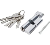 Цилиндр PALIDORE алюмин. А 70 PC (ключ/завертка, хром блестящий) TURDUS 98760952