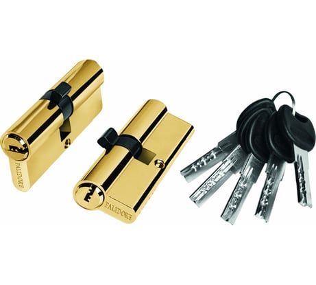 Цилиндр PALIDORE алюмин. А 90 PB (ключ/ключ, золото блестящее) TURDUS 98760959
