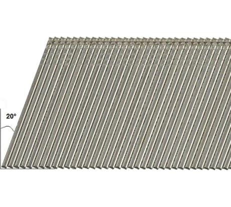 Штифты SK64-20 G для гвоздезабивателя GSK 18 V-LI 2000 шт. (50х2,8х1,35 мм) Bosch 2608200531