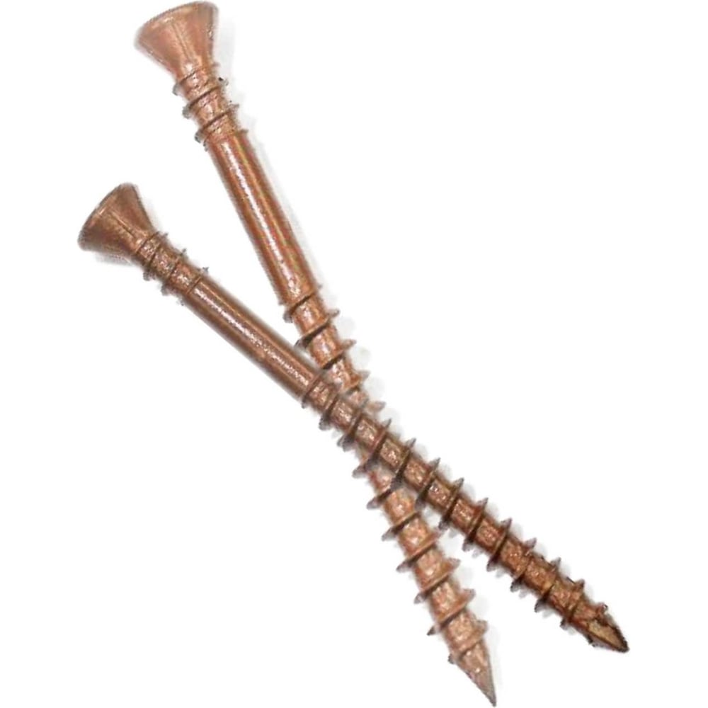 Отделочный саморез Гвозdeck 4.0х50 мм, окрашенный, потайной, T15, 200 ...