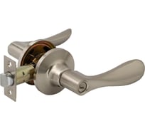 Ручка-защёлка VETTORE a891 bk sn, поворотник-заглушка, сатин 20134