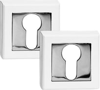 Ключевая накладка PALIDORE CLS WPC, белый/хром блестящий 98760307